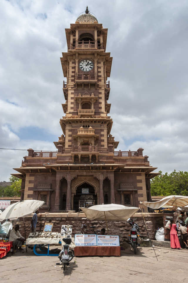 59 - India - Jodhpur - torre del reloj